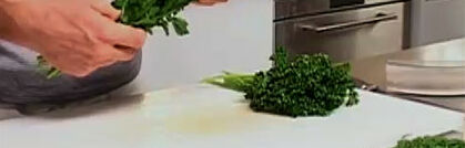 Petersilie hacken Petersilie hacken