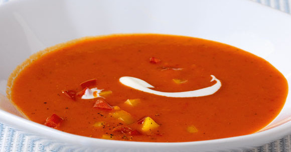 Pikante Paprikasuppe Rezept | Küchengötter