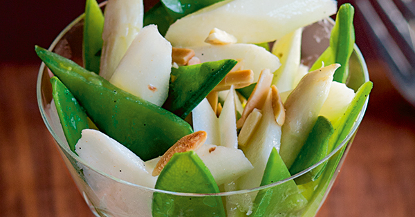 Zuckerschoten-Spargel-Salat Rezept | Küchengötter