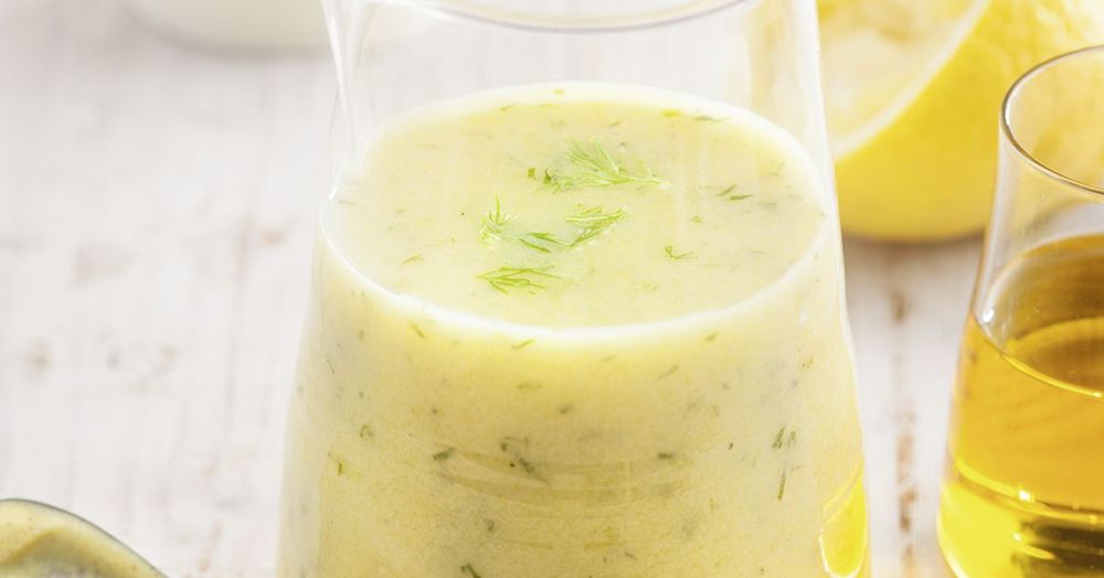 ZitroneDillDressing Rezept (Low Carb) Küchengötter