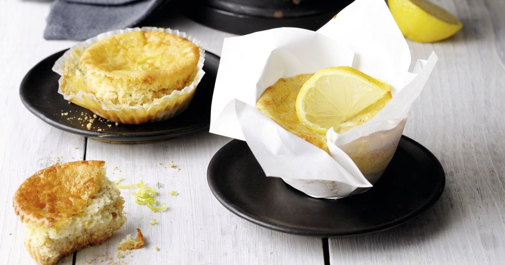Zitronen-Frischkäse-Muffins I süßes ketogenes Rezept | Küchengötter Zitronen-Frischkäse-Muffins I süßes ketogenes Rezept | Küchengötter