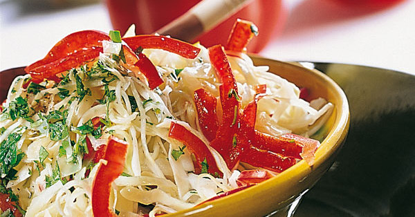 Kraut-Paprika-Salat Rezept | Küchengötter