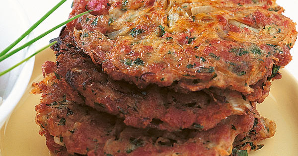 Corned-Beef-Puffer Rezept | Küchengötter Corned-Beef-Puffer Rezept | Küchengötter