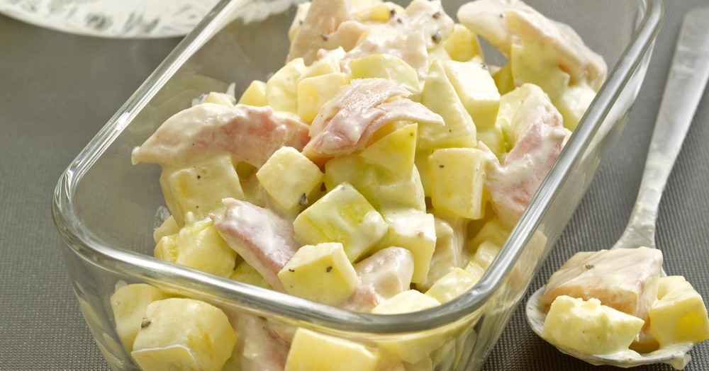 Kartoffel-Forellen-Salat mit Wasabi Rezept | Küchengötter