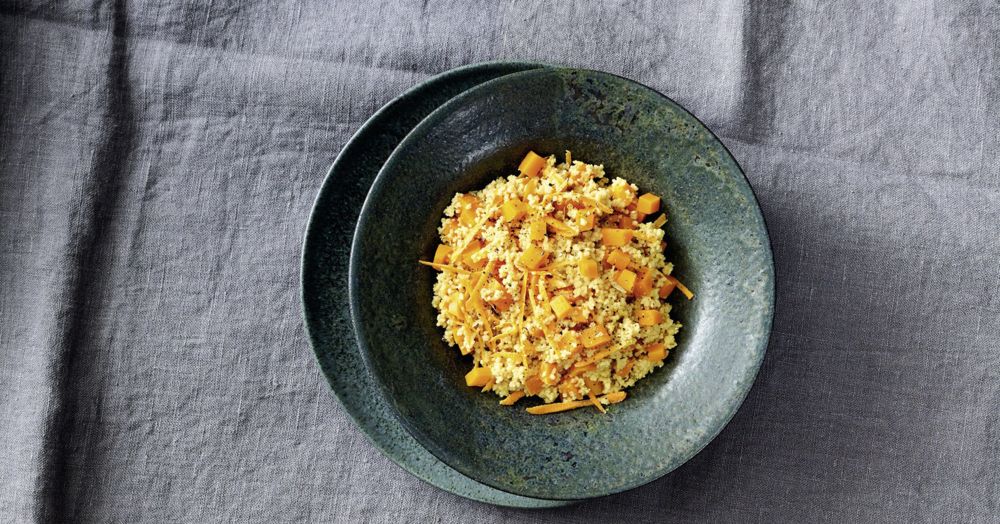 Couscous mit Kurkumacreme Rezept | Küchengötter