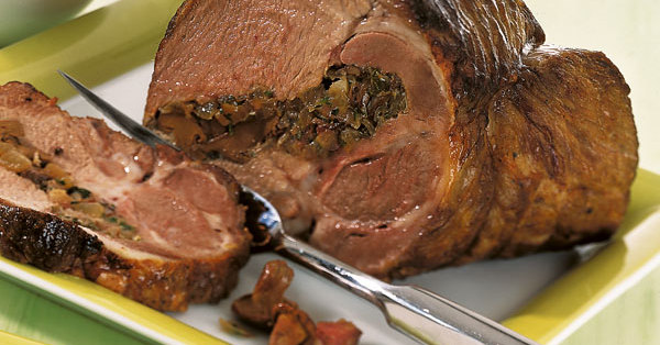 Gefüllter Schweinenacken Rezept | Küchengötter Gefüllter Schweinenacken Rezept | Küchengötter