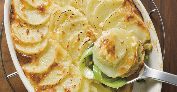 Kartoffel-Lauch-Gratin Rezept | Küchengötter Kartoffel-Lauch-Gratin Rezept | Küchengötter