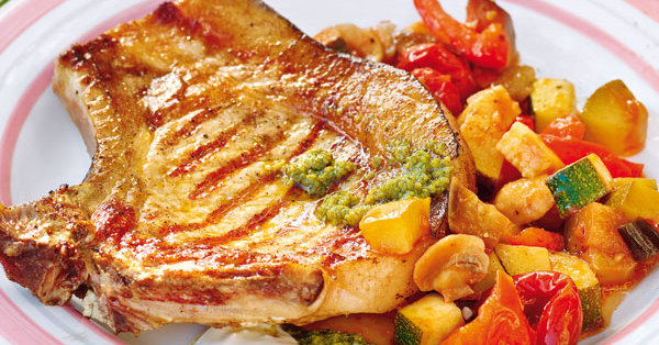 Chops Kotelett Barbecue Bone Schweinekoteletts Dinneratthezoo Valerie Barbecued