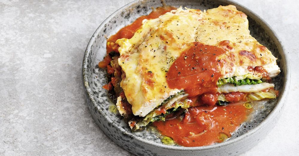 Low-Carb-Lasagne mit Wirsing und Fisch Rezept | Küchengötter Low-Carb-Lasagne mit Wirsing und Fisch Rezept | Küchengötter