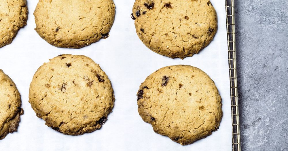 Sticky Peanut Butter Cookies Rezept Küchengötter