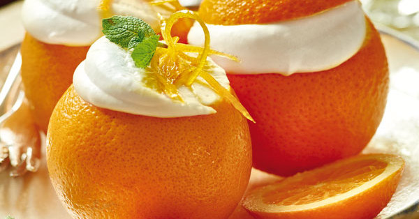 Gefüllte Orangen Rezept | Küchengötter Gefüllte Orangen Rezept | Küchengötter