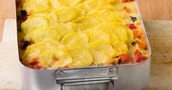Kartoffel-Gemüse-Lasagne Rezept | Küchengötter