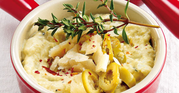 Oliven-Parmesan-Dip Rezept | Küchengötter