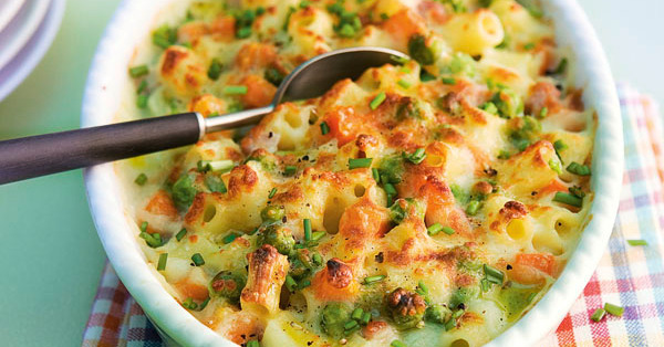 Nudel-Schinken-Gratin Rezept | Küchengötter Nudel-Schinken-Gratin Rezept | Küchengötter