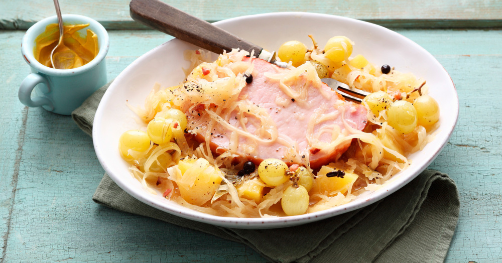 Sauerkraut mit Kassler Rezept | Küchengötter