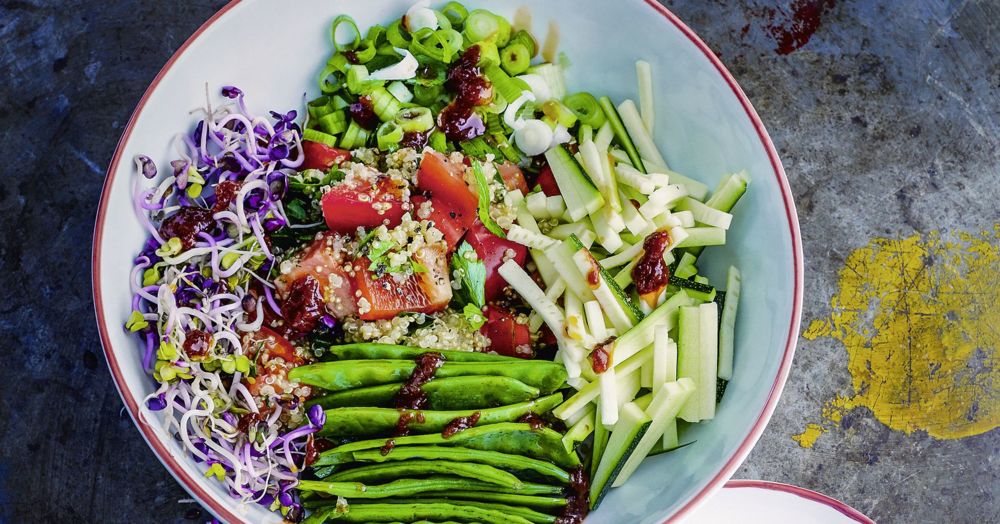 Orientalische Veggie-Bowl Rezept | Küchengötter Orientalische Veggie-Bowl Rezept | Küchengötter