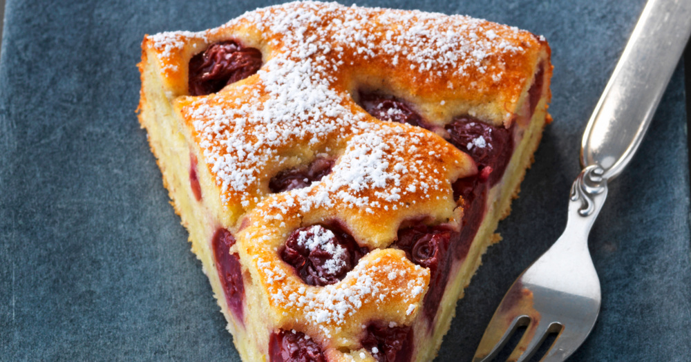 Schneller Kirsch Bananenkuchen Rezept Kuchengotter