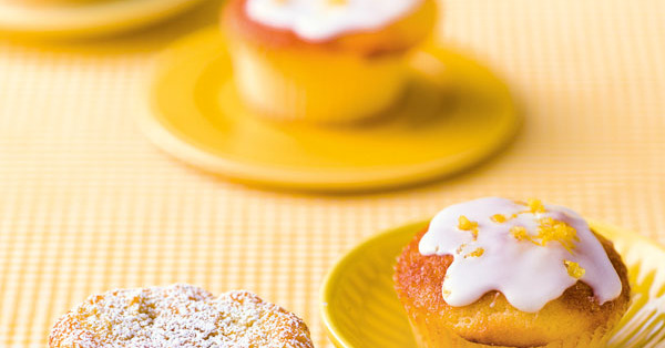 Zitronen-Joghurt-Muffins Rezept (glutenfrei) | Küchengötter