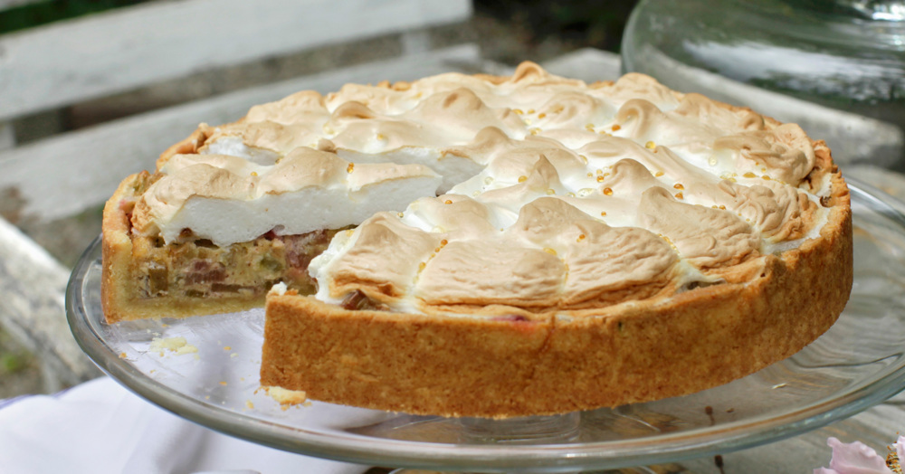 Rhabarberkuchen Mit Baiser Rezept Kuchengotter