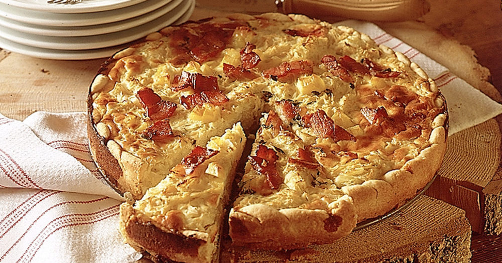 Tiroler Sauerkrautkuchen Rezept | Küchengötter Tiroler Sauerkrautkuchen Rezept | Küchengötter