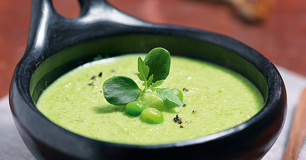 Erbsencremesuppe Rezept | Küchengötter Erbsencremesuppe Rezept | Küchengötter