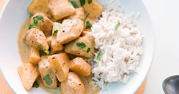 Hähnchencurry mit Kokosmilch