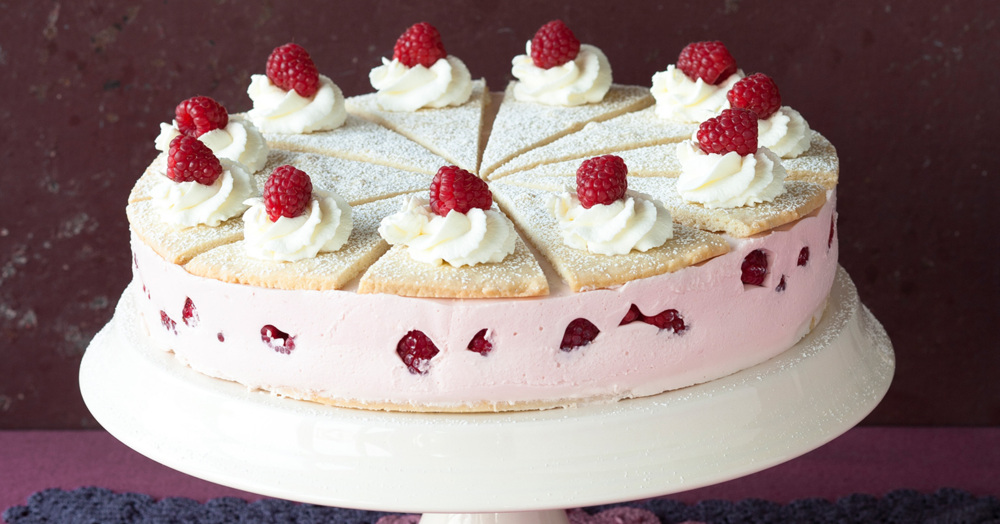 Himbeer Kasesahne Torte Rezept Kuchengotter