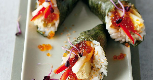 Rote Bete Sushi Mit Wasabi Kaviar - Rezepte Suchen Rote Bete Sushi Mit Wasabi Kaviar - Rezepte Suchen