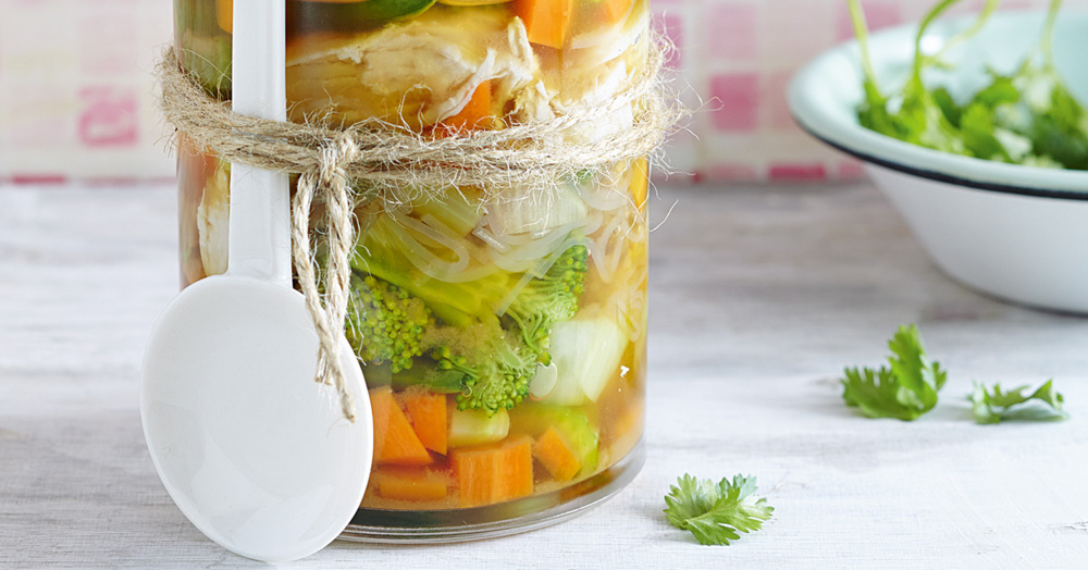 AsiaSuppe aus dem Glas Rezept Küchengötter