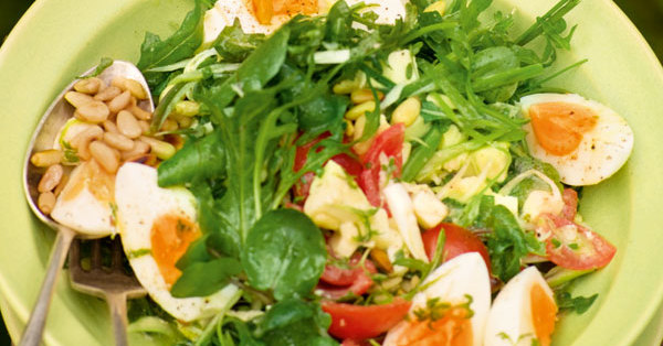 Brunnenkresse-Rucola-Salat Rezept | Küchengötter