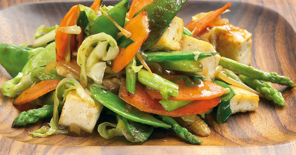 Chinagemüse mit Tofu