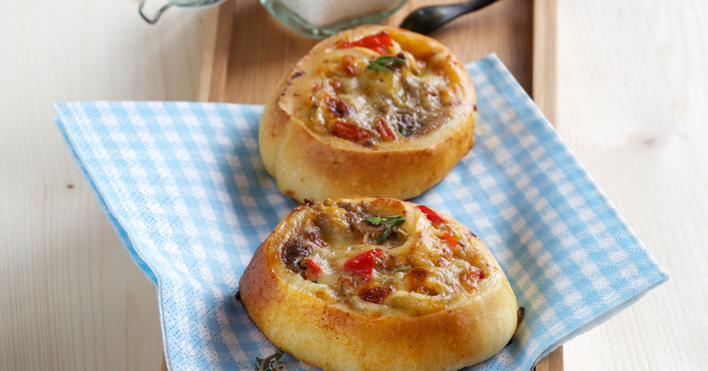 Hackfleisch-Schnecken Rezept | Küchengötter Hackfleisch-Schnecken Rezept | Küchengötter