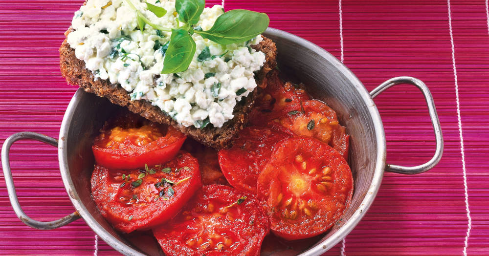 Tomatenpfanne Rezept | Küchengötter Tomatenpfanne Rezept | Küchengötter