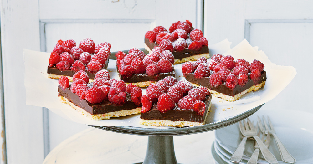 Schoko-Himbeer-Tarte Rezept | Küchengötter Schoko-Himbeer-Tarte Rezept | Küchengötter