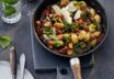 One-Pan-Gnocchi mit Auberginen