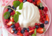 Bayrisch Creme mit Beeren Bayrisch Creme mit Beeren