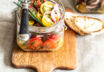 Tomatensalat mit Zwiebeln