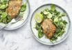 Barschfilet auf Baby-Spinat