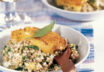 Bärlauch-Buchweizen mit Käse