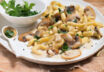 Spätzle mit Pilzrahm