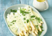 Spargel mit Kerbel-Zabaione Spargel mit Kerbel-Zabaione