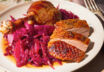 Gänsebraten mit Rotkohl Gänsebraten mit Rotkohl
