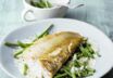 Zander mit Limetten-Bärlauch-Sauce Zander mit Limetten-Bärlauch-Sauce