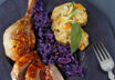 Gänsebraten mit Kürbisknödelfüllung Gänsebraten mit Kürbisknödelfüllung