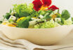 Bunter Salat mit Bärlauch-Vinaigrette