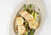 Knusper-Spargel 
mit Zitronen-Lachs