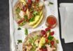 Fisch-Tacos mit 
Tomaten-Salsa