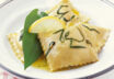 Bärlauch-Ravioli mit Zitronenbutter