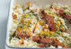 Orangen-Lachs mit Cashewreis Orangen-Lachs mit Cashewreis