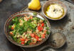 Taboulé mit Hummus
